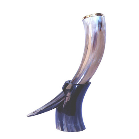 Decorated Drinking Horn