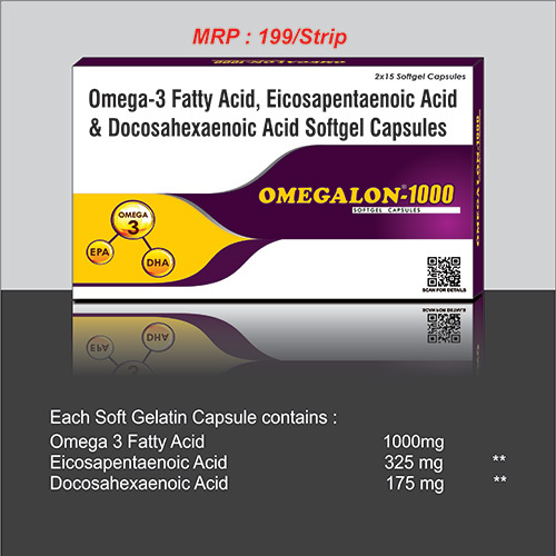 Omegalon-1000 Capsules By EPSILON BIOTECH