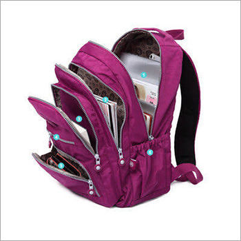 Multi Zipper Backpack Bag
