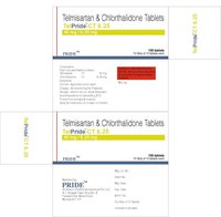 Telpride Ct 6.25 (Telmisartan + Chlorthalidone)