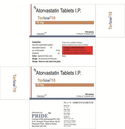 Torlow 10mg (Atorvastatin)