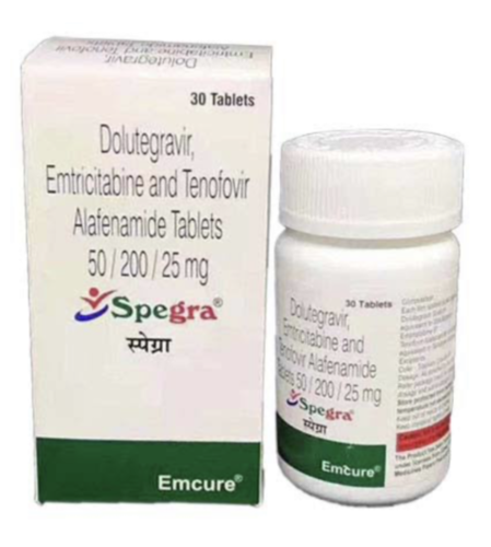 Spegra Dolutegravir Emtricitabine Tenofovir Alafenamide Tablets - Drug Type: Specific Drug