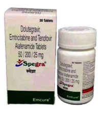 Spegra Dolutegravir Emtricitabine Tenofovir Alafenamide Tablets
