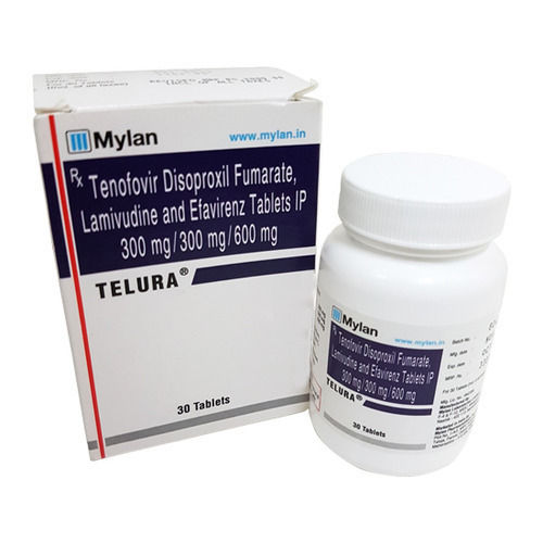 Telura Lamivudine Tenofovir Disoproxil Fumarate Efavirenz Tablets