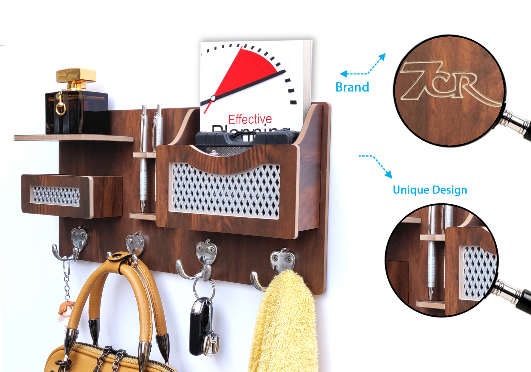 Wooden Key Holder