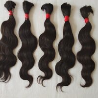 Body wave human hair extension