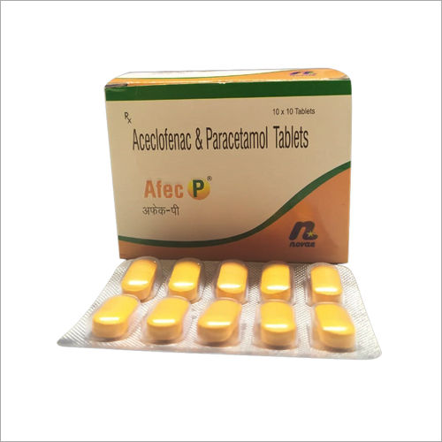 Aceclofenac And Paracetamol Tablets at lowest price In Pune - Supplier