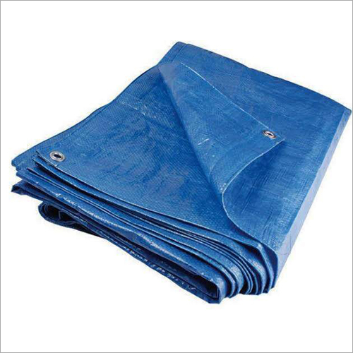 Laminated Tarpaulin - Heavy Duty Waterproof High Density Polyethylene Blue Color Single Layer Custom Sizes Available - UV Resistant Tear Proof Ideal for Industrial and Agricultural Use