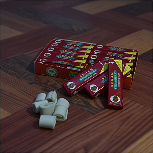 Piece Seham 4 Strawberry Chewing Gum