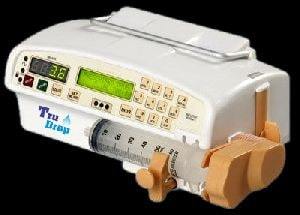 Syringe Pump - Plastic Metal, 10x5x3 Inches | Precise Fluid Delivery, Programmable Settings, LCD Display