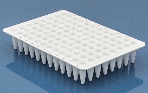 Non-Skirt White 0.2ml (Regular Profile) 96 Well PCR Plate
