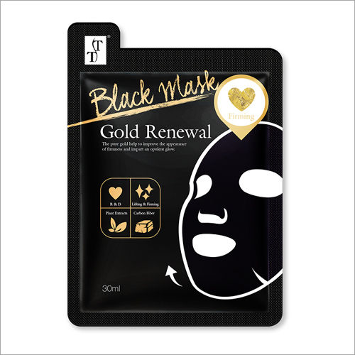 Gold Renewal Charcoal Face Mask