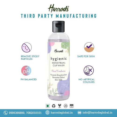 Menstrual Cup Wash third Party Manufacturing By HARRODS HEALTH PRIVATE LIMITED