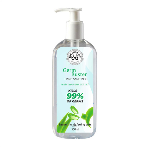 500 ml The Love Co Aloevera Based Hand Sanitizer Soothing Gel