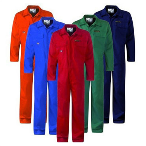 Boiler Suits - Cotton Blend , Size S-XXL, Multiple Colors, Zipper Closure, Multiple Pockets | Fire Retardant, Durable, Safety Norm Compliant