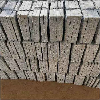 Stone Rectangular Wall Cladding - Natural Granite Tile, Grey Color, Matt Surface Finish | Plain Pattern for Elegant Wall Applications