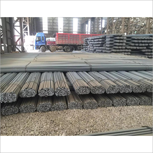 Industrial TMT Bar - Fe 500, 11-12 M Length, Grey, 8-20 mm Thickness | High Strength for Structural Integrity, Resilient and Durable
