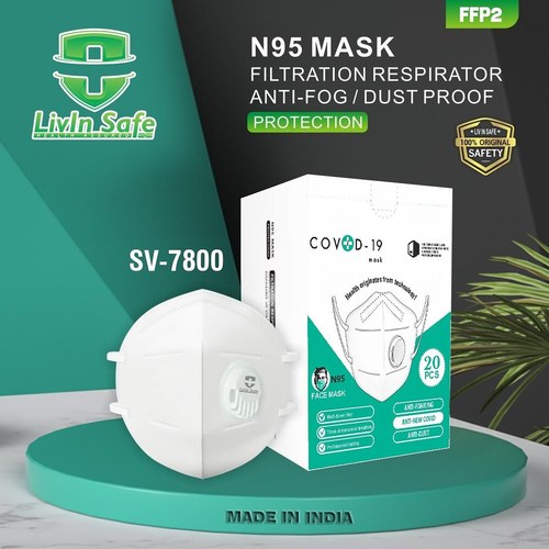 Livin Safe N95 Mask with valve