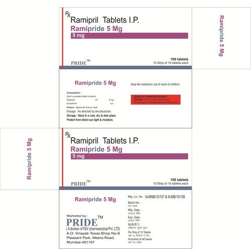 Ramipride 5 (Ramipril 5mg)