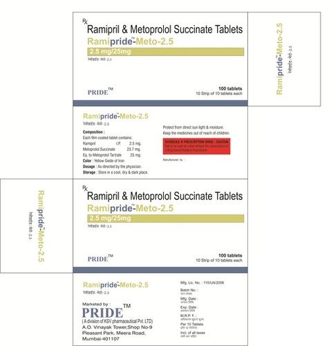 Ramipride Meto 2.5 (Ramipril + Metoprolol)