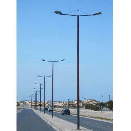 Metal Outdoor Street Light Pole