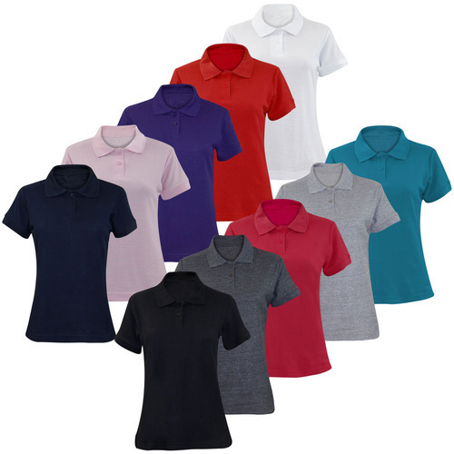 Ladies Designer Collar T Shirts
