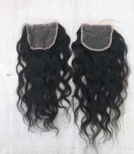 Transparent Swiss Curly Lace Closure 4x4