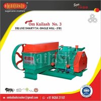 Jaggery Machinery Sugarcane Crusher For Jaggery Making 30 TCD Om Kailash No. 3 Deluxe Smart - T.H - Single Mill - (F.B)