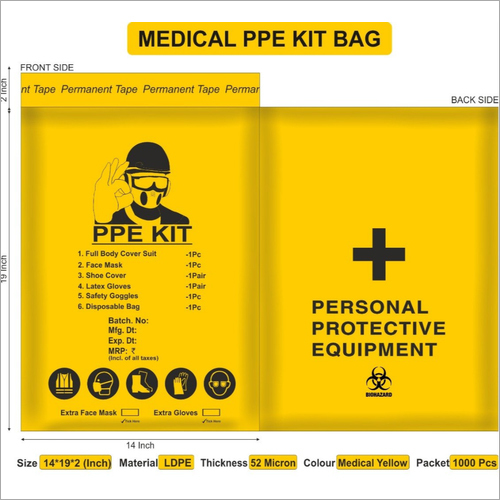 PPE Kit Bags By MITTAL POLYMERS