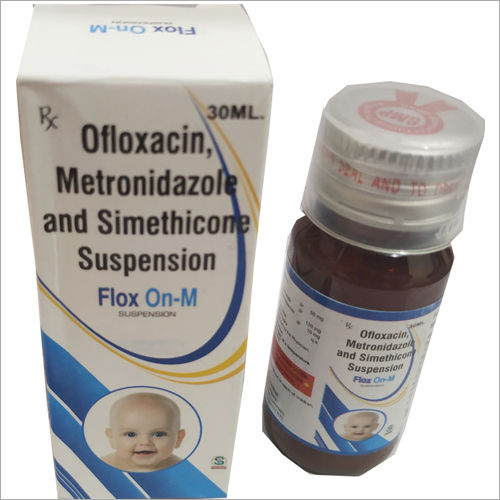 Ofloxacin Metronidazole and Simethicone Suspension