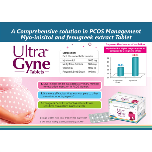 Myo Inositol and Fenugreek Seed Extract Tablets