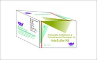 Artesulfor Kit For Treatment Of Malaria - Ingredients: Artemether And Sulfadoxine-pyrimethamine