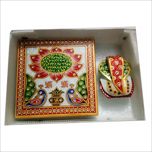 Marble Choki Ganesh