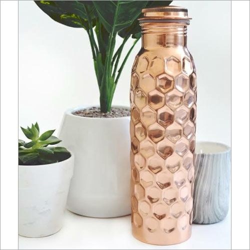 Hammered Copper Bottle