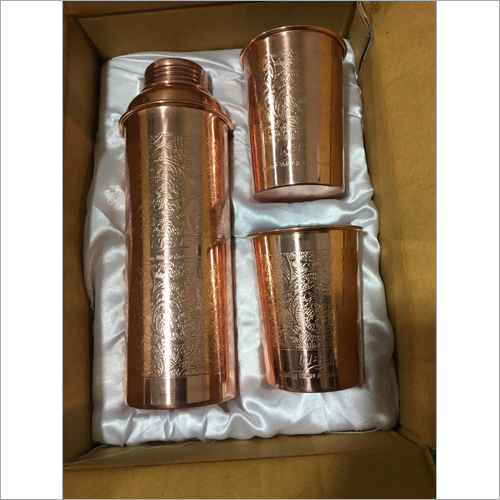Copper Bottle Set