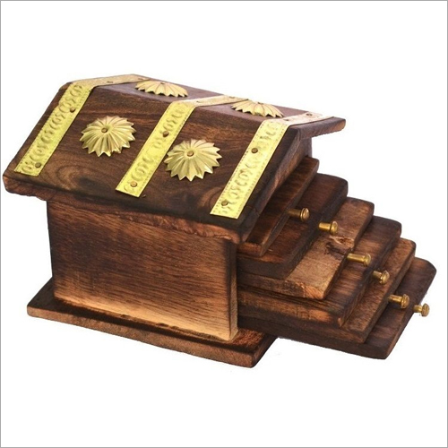 Wooden Tea Coaster