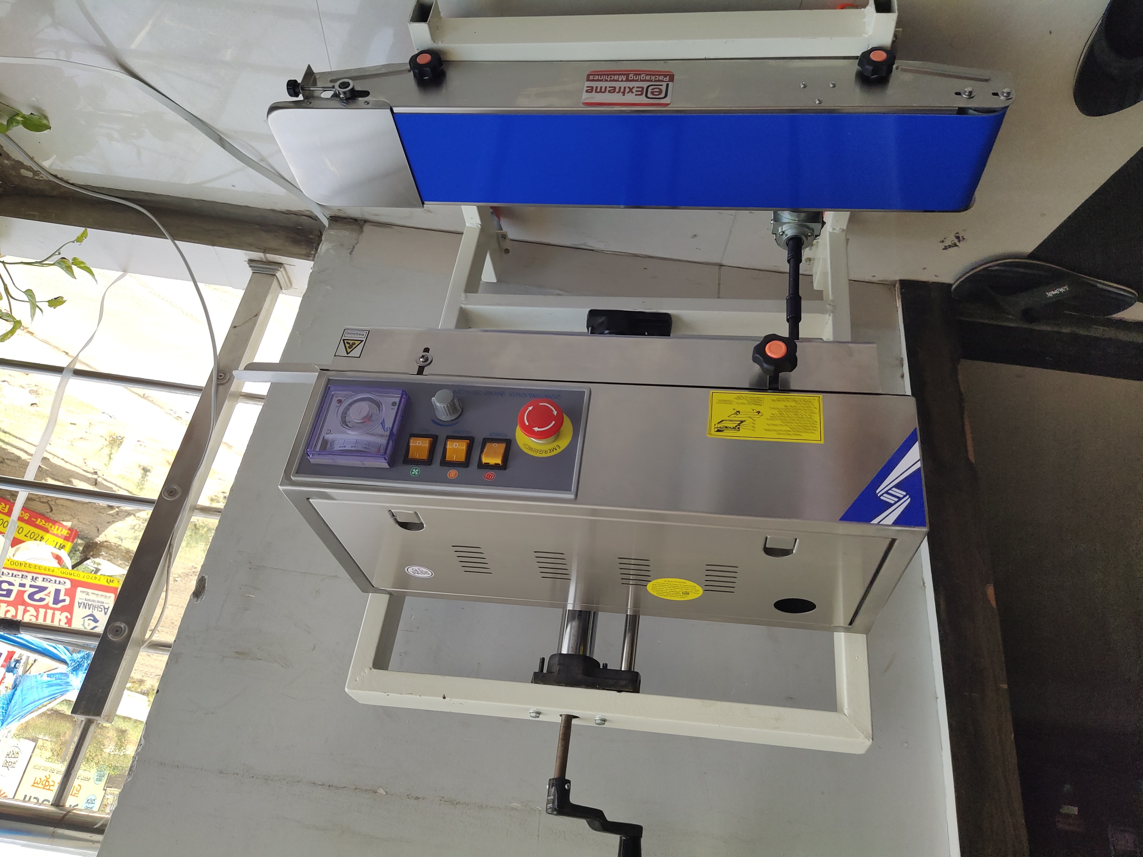 Band Sealer 5 kg  pouch packing ss model