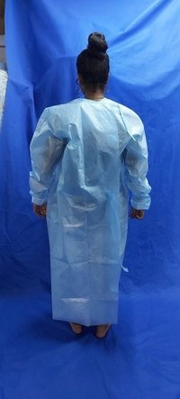 Surgical gown laminated