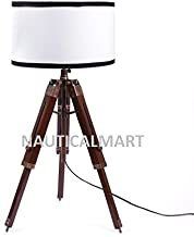 Metal Nauticalmart Designer Antique Finish Tripod Table Lamp