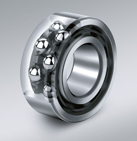 Double Raw Angular Contact Ball Bearing