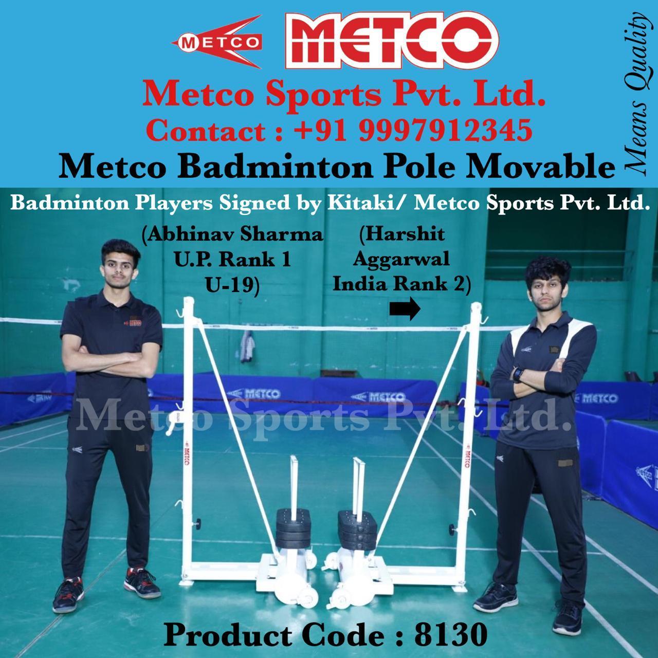 Badminton Pole Movable