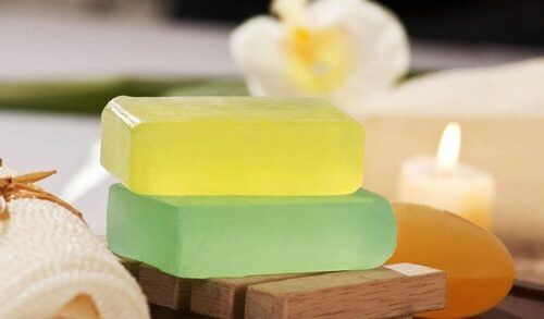 Aloevera Natural Soap Bar Color Code: Green