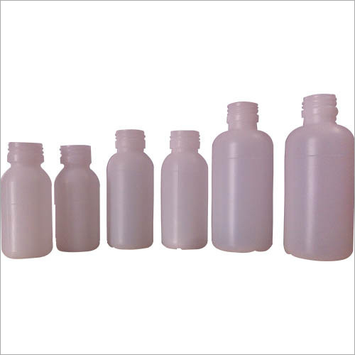 Plastic Pharma Bottle - Propylene Material, Varied Sizes, White Color | Durable, Lightweight, Scratch-Resistant for Chemical & Pharmaceutical Use