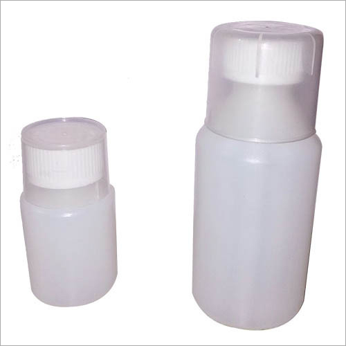 Pharmaceutical Round Bottle - HDPE Material, Custom Size Options , White Color , Water and Chemical Resistant Design