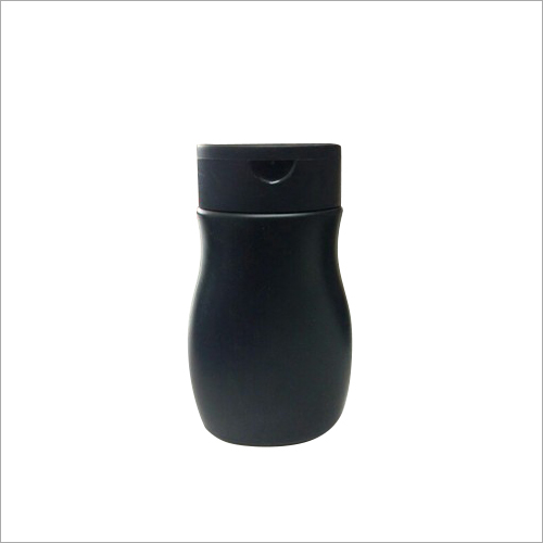 HDPE Shampoo Bottle - Black Plastic Design | Customizable Size Options, Ideal for Industrial Use