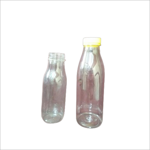 Glass Milk Bottle - Glass Material, Size As Per Requirement, Transparent Color | Industrial Use, Versatile Plastic Bottle Design