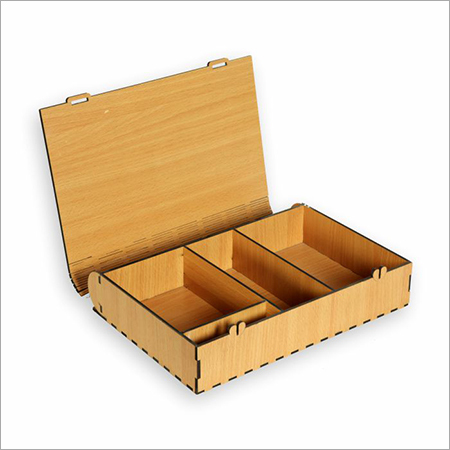 Designer engraved gift box Open