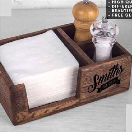 Engraved Napkin Stand