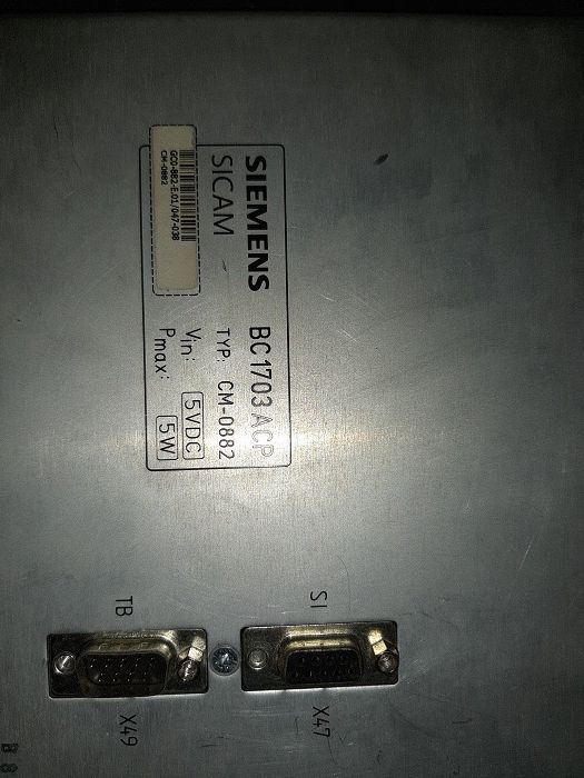 SIEMENS INTEGREATED BAY CONTROLLER