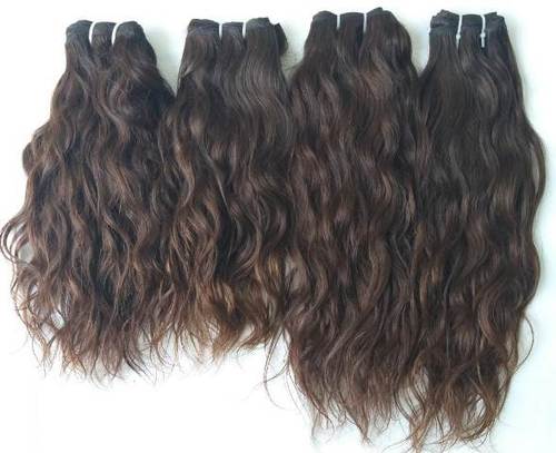 Raw Black Hair Indian Natural Wavy Human Hair